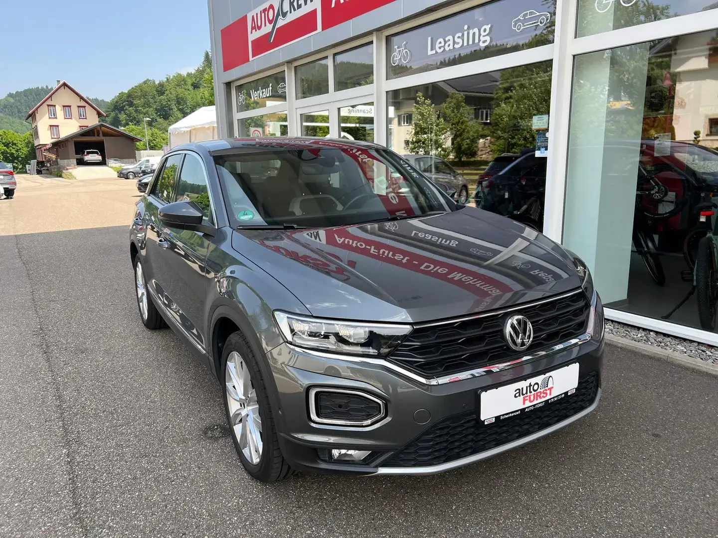 Volkswagen T-Roc 1.5 TSI DSG Sport 4Motion NAVI SHZ LED Grigio - 2