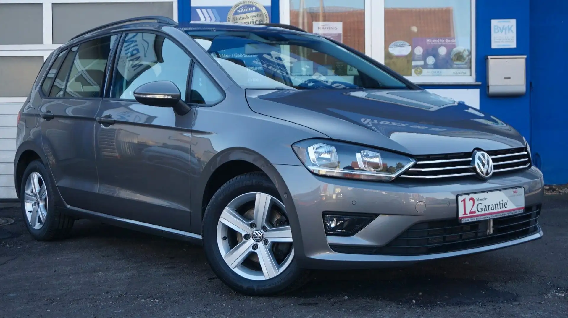 Volkswagen Golf Sportsvan VII Comfortline Navi Klima PDC Gris - 2