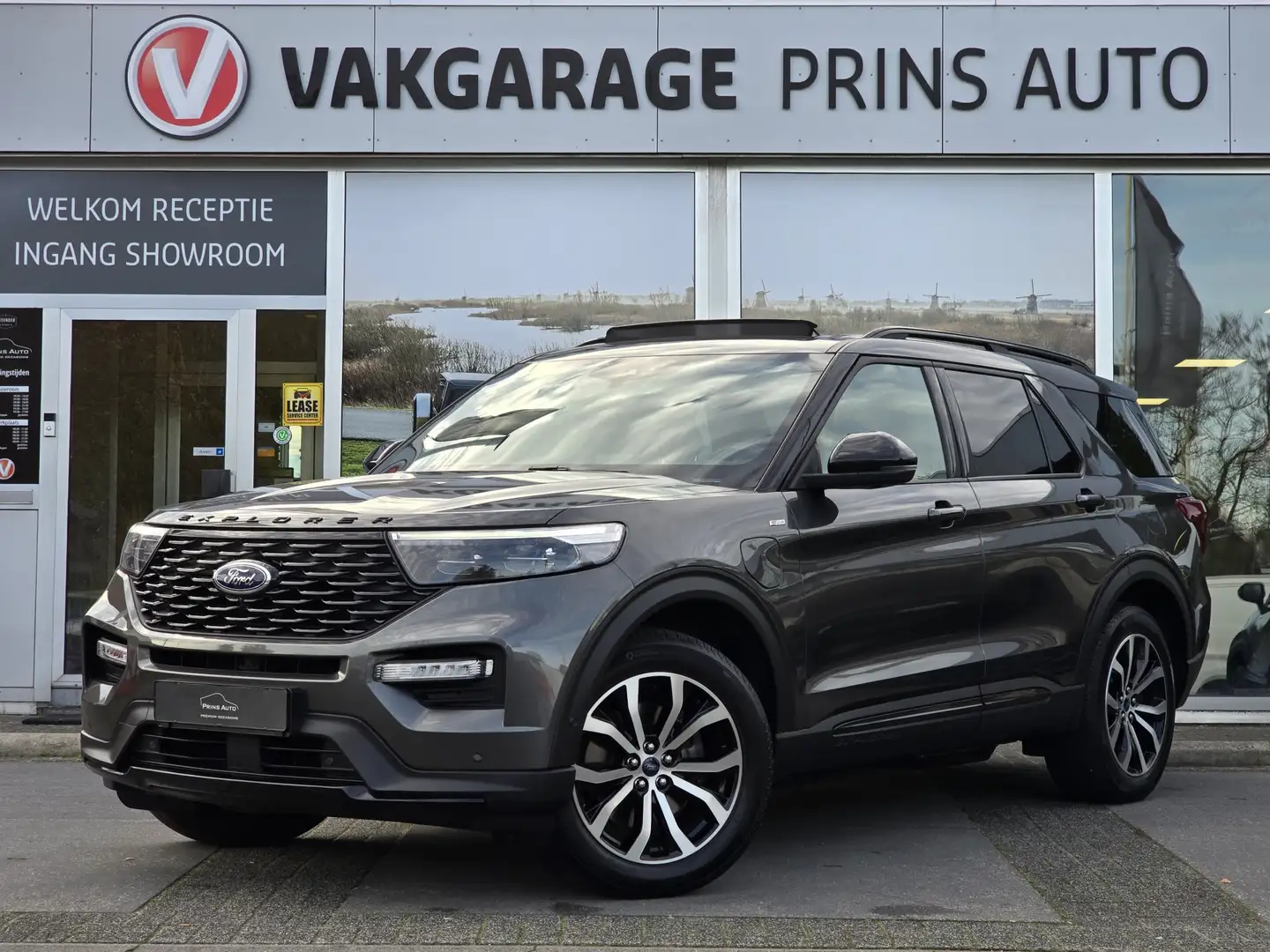 Ford Explorer 3.0 V6 EcoBoost PHEV ST-Line 7p. |PANO|BTW|MASSAGE Grey - 1