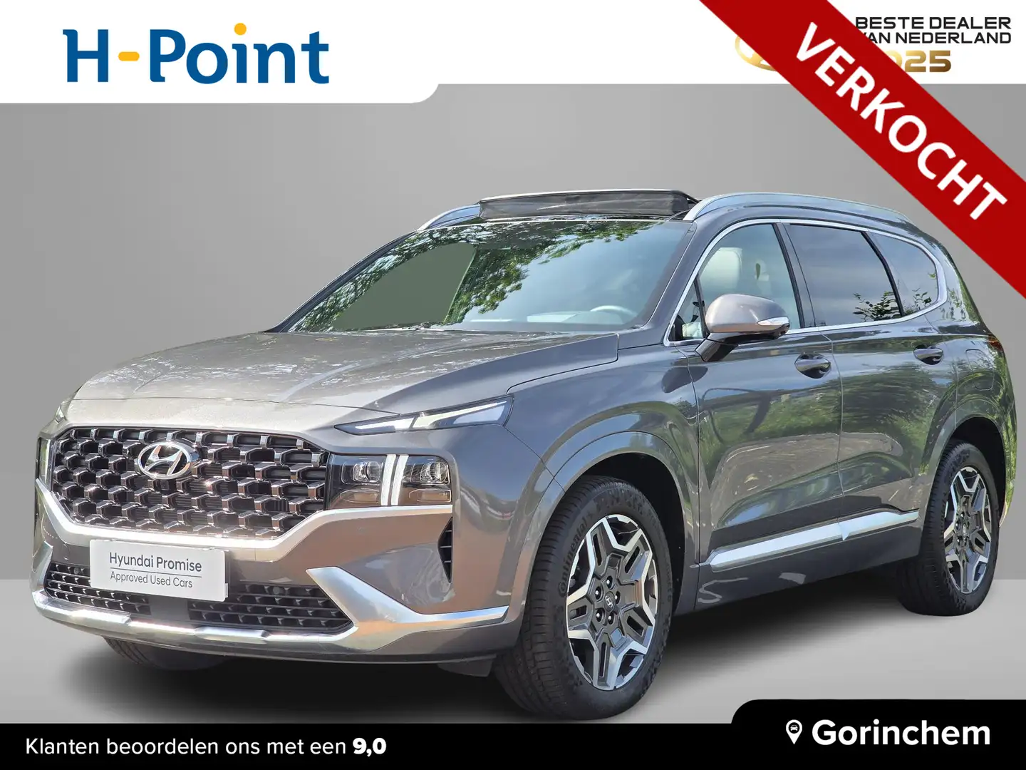 Hyundai SANTA FE 1.6 T-GDI 265PK PHEV Premium Sky 7p. | Lederen bek - 1