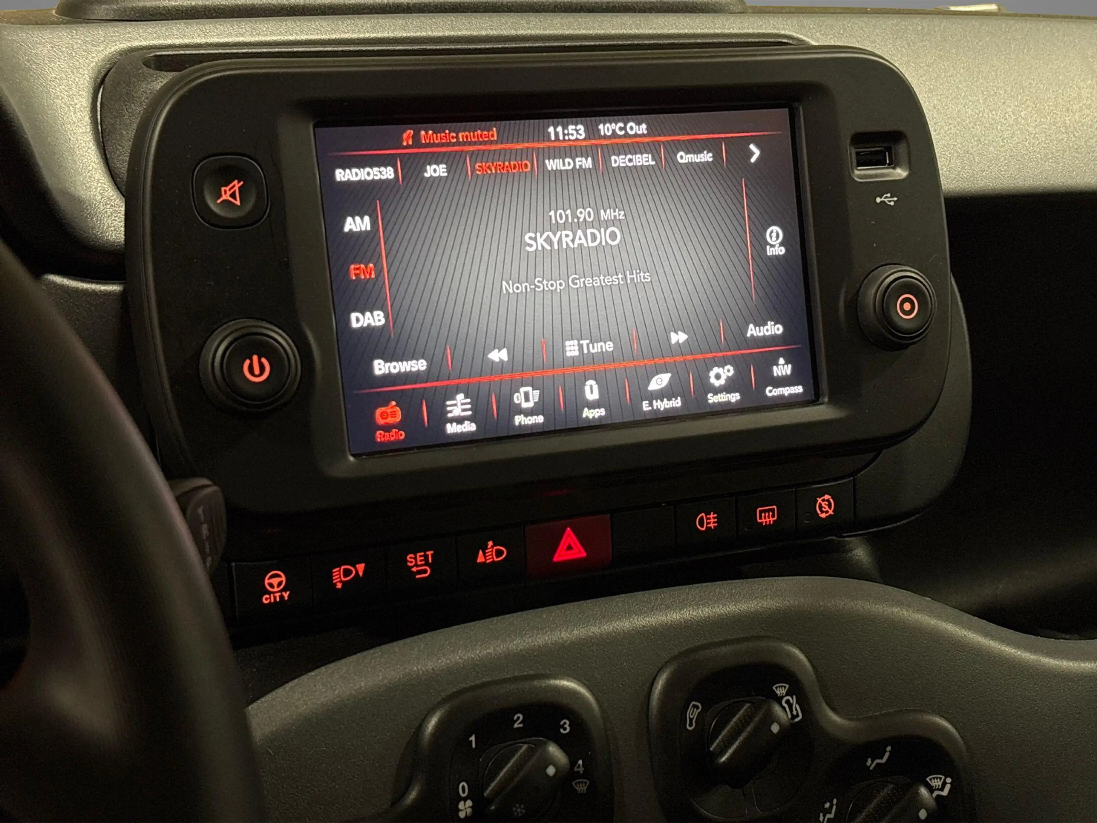 Fiat Panda 1.0 Hybrid City Life | Airco | Dakrails | Bluetoot — photo 10