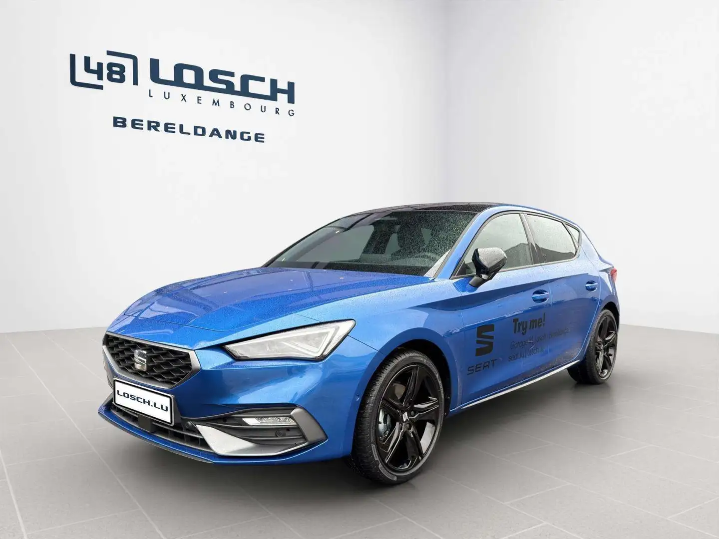 SEAT Leon FR - Black Edition Bleu - 1