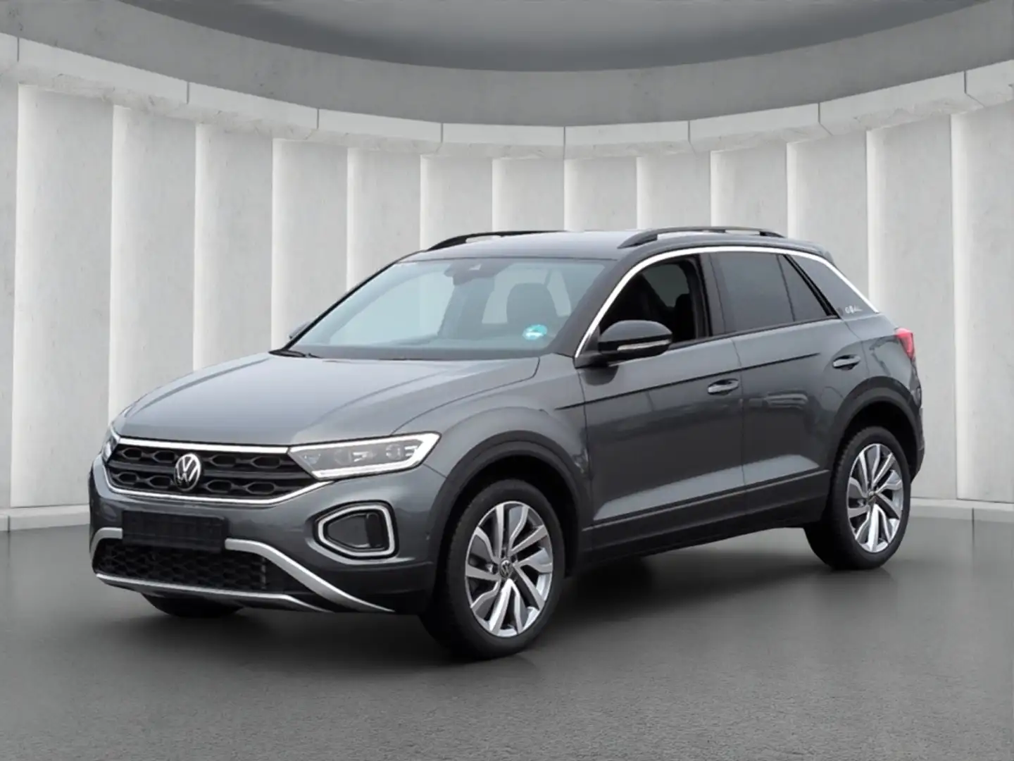 Volkswagen T-Roc GOAL+ TDI*DSG AHK LED+ ACC R-Kam Navi 18* Grau - 2