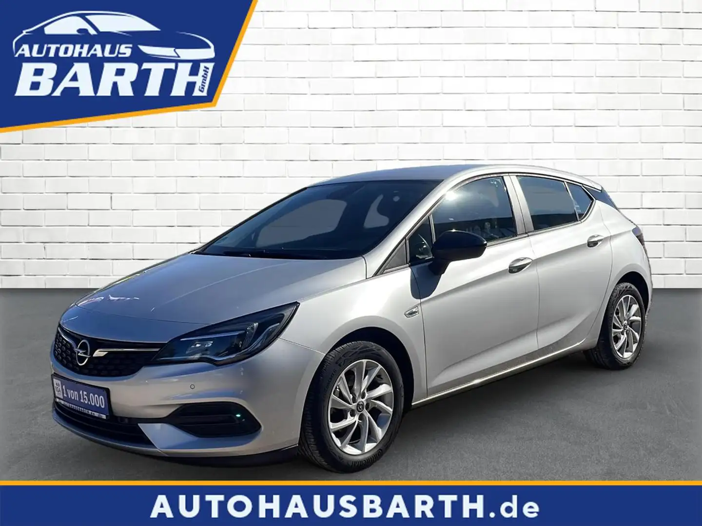 Opel Astra K 1.5 D Edition *Navi*SHZ*LRH*PDC*Tempomat* Zilver - 1
