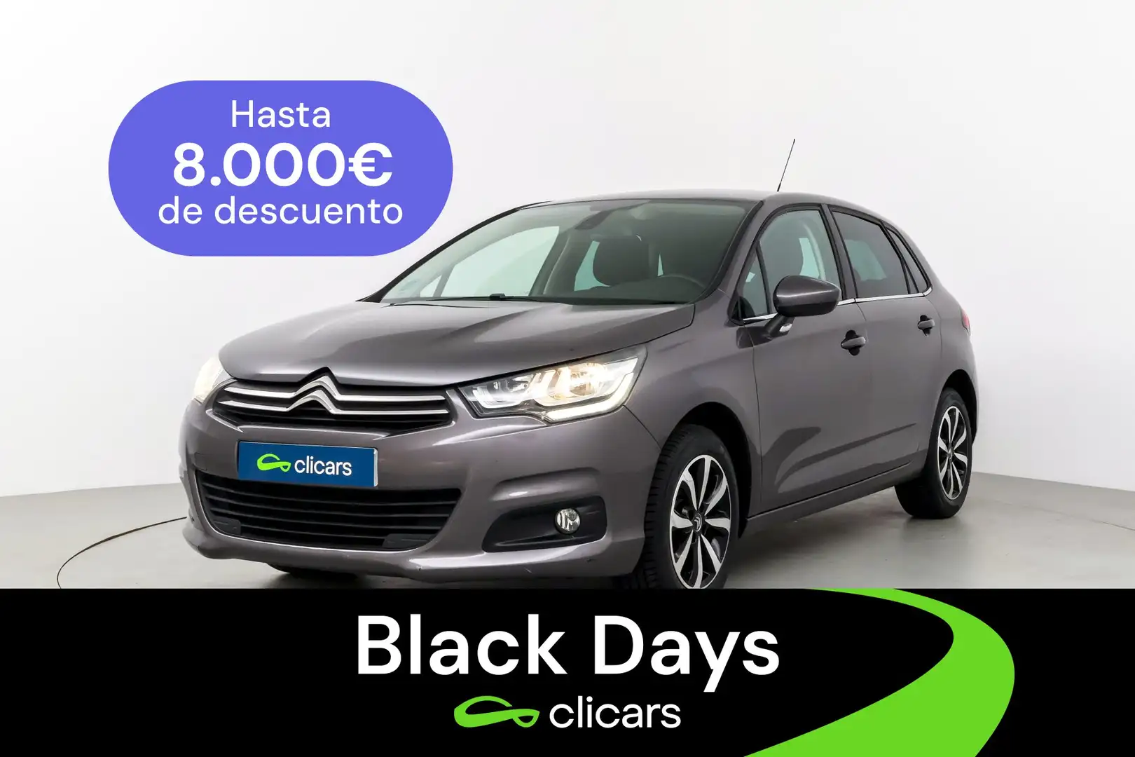 Citroen C4 1.2 PureTech Live Edition 110 Gris - 1