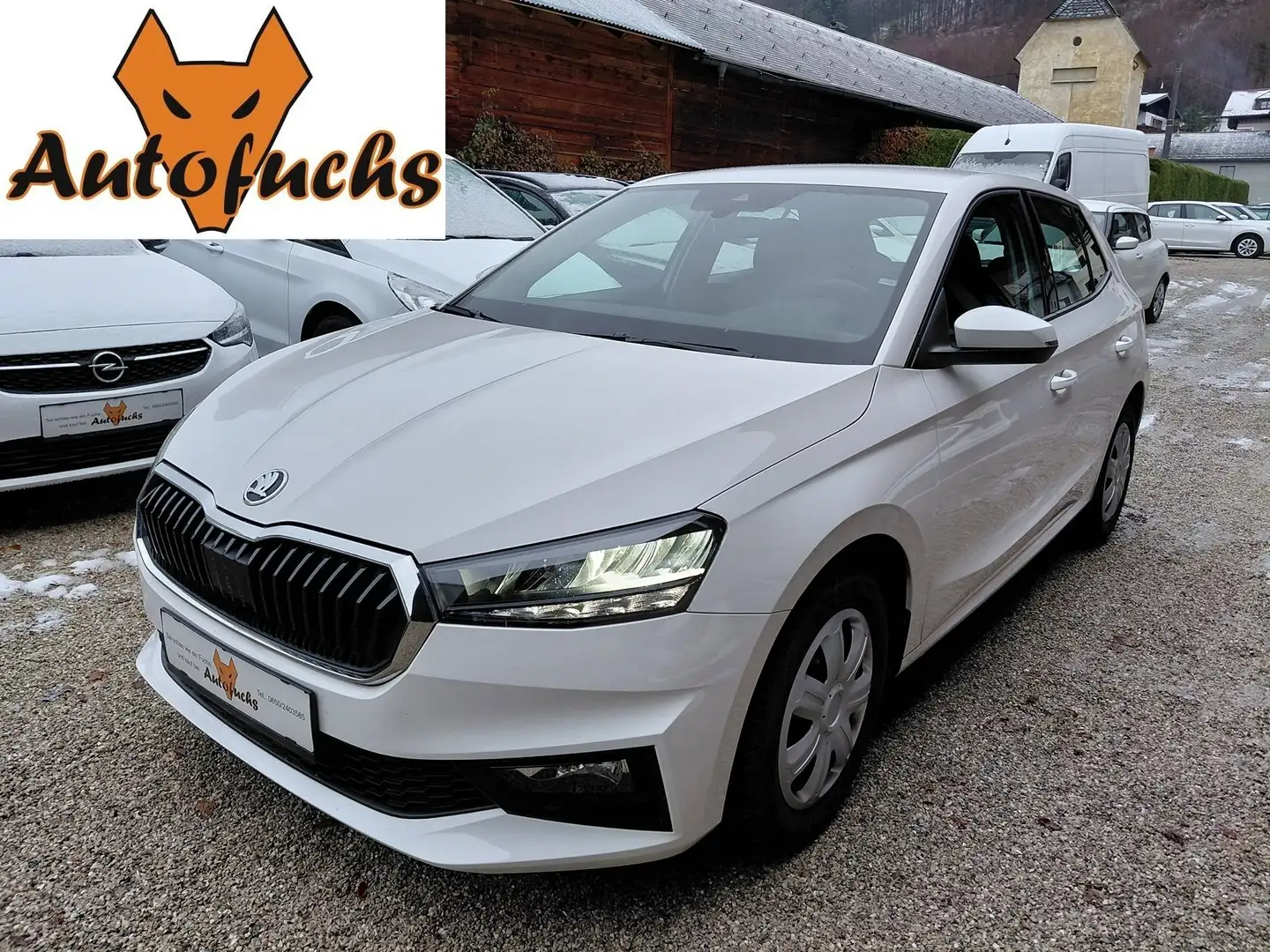 Skoda Fabia IV NEUES MODEL 1,0 Ambition * LED, PDC, Spurh.,* Blanc - 2