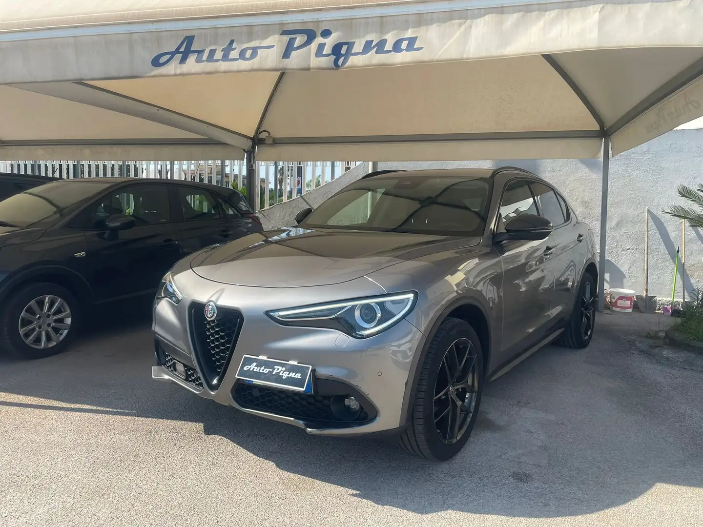 Alfa Romeo Stelvio Stelvio 2018 2.2 t Q4 190cv auto Grigio - 1