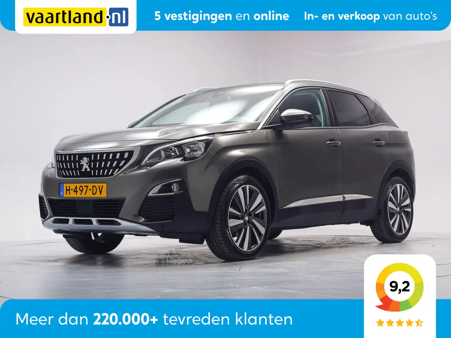 Peugeot 3008 1.2 PureTech Premium Advan Automaat [ Camera Apple Grau - 1