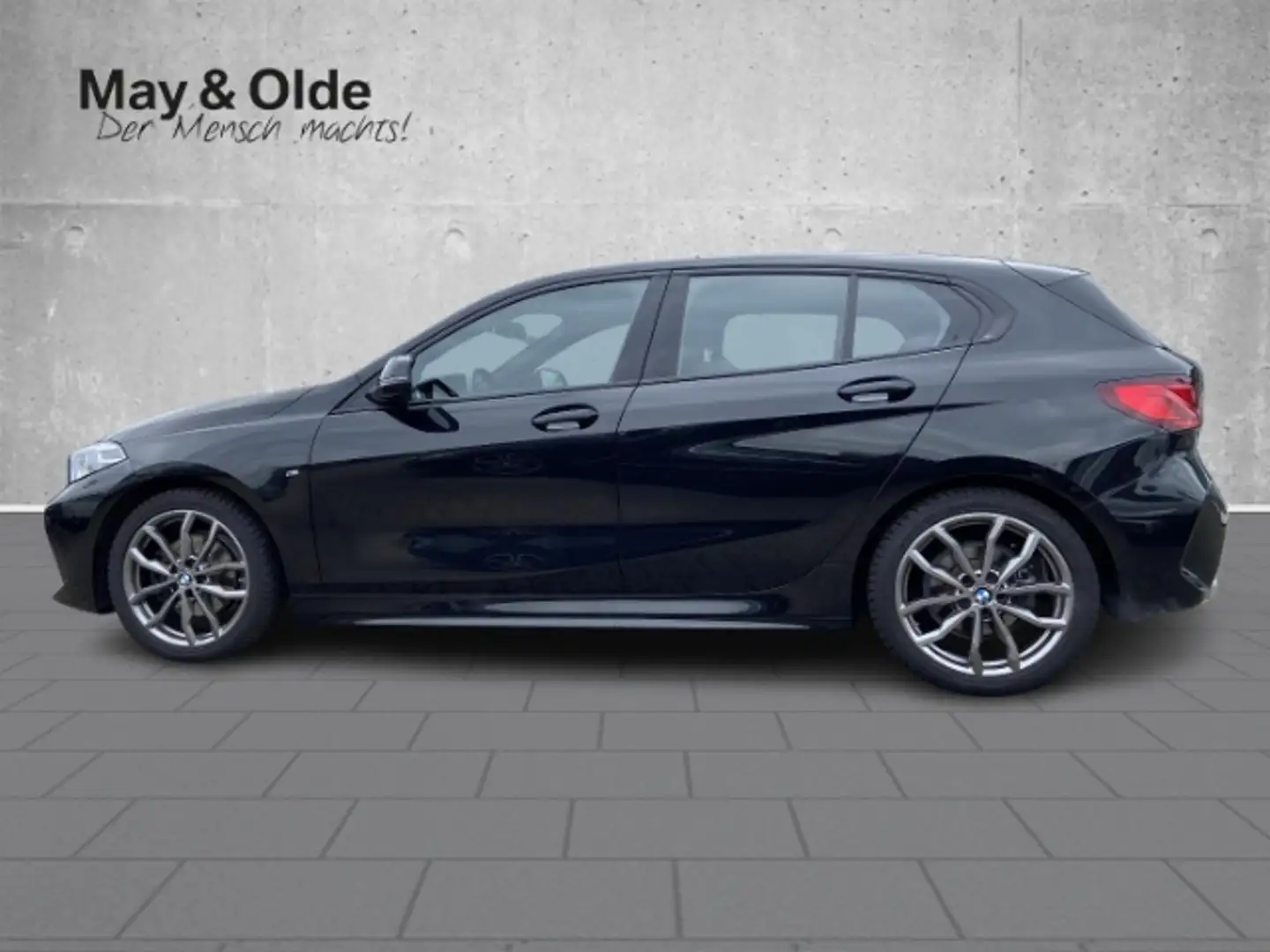BMW 118 i M Sport HUD AHK Pano Navi HiFi SHZ DAB Noir - 2
