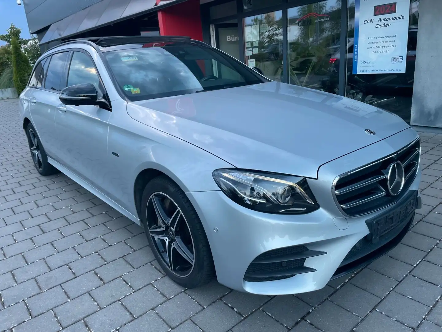 Mercedes-Benz E 300 de T 9G-Tronic AMG-Line Motorschaden Argento - 1