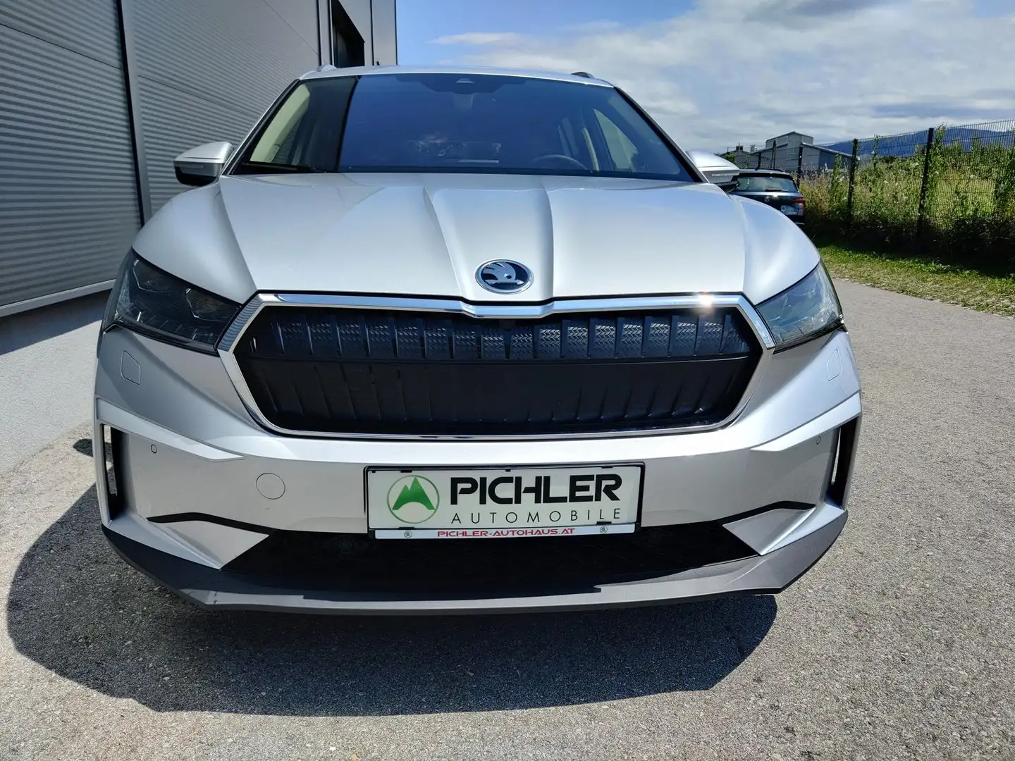 Skoda Enyaq 80 Zilver - 2