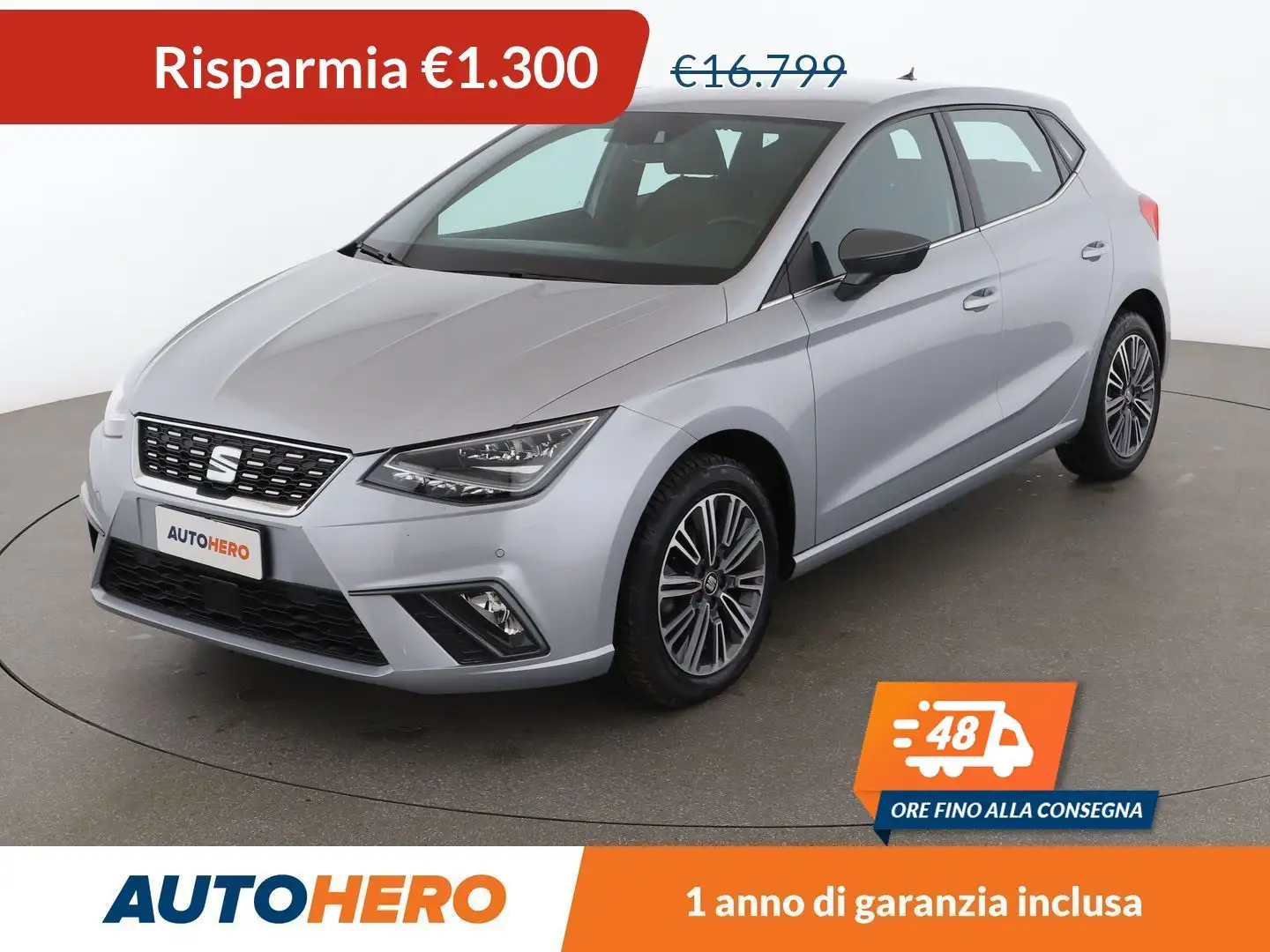 SEAT Ibiza 1.0 TSI XCellence 15 CV DSG Argento - 1