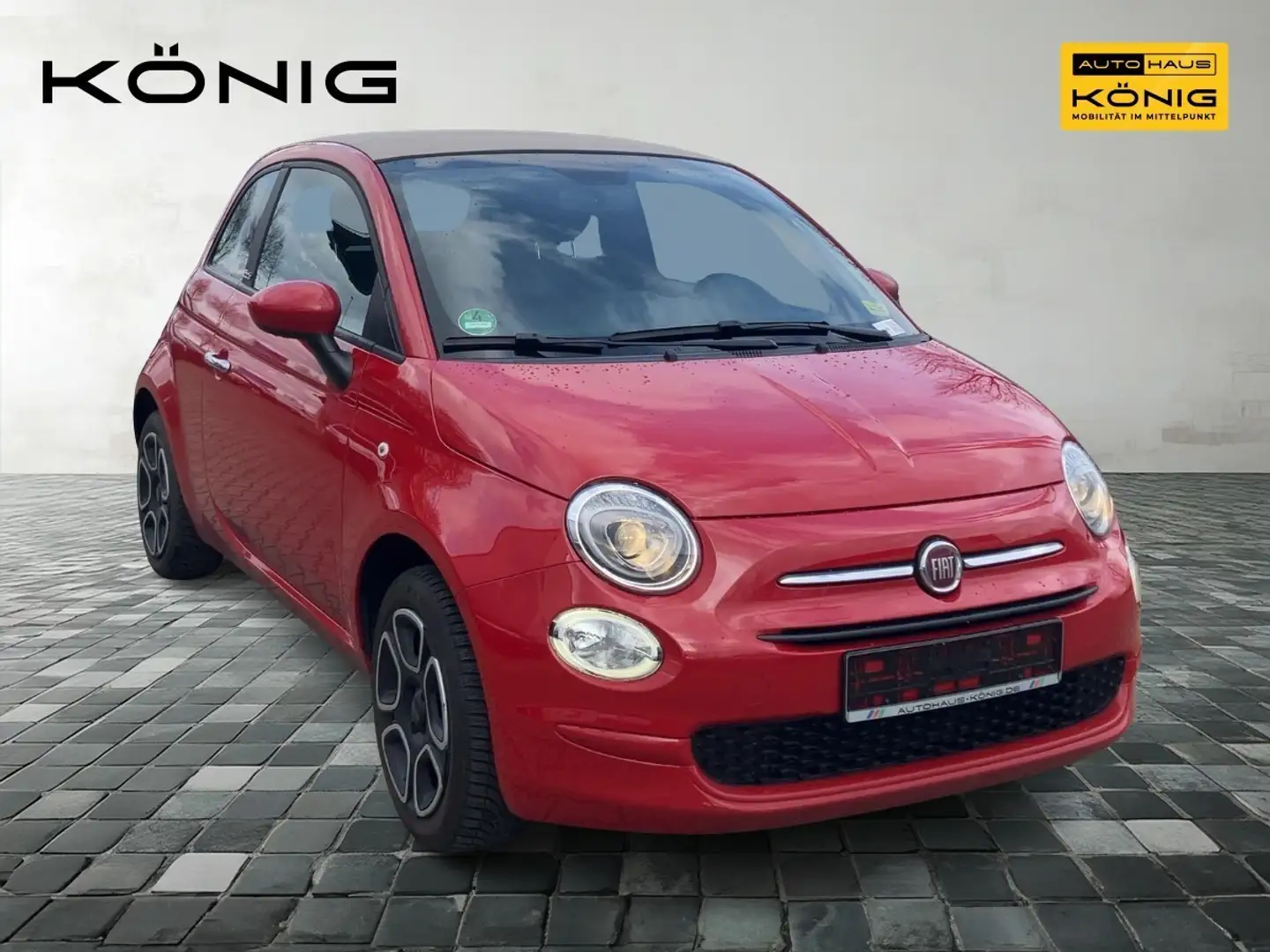 Fiat 500C MY22 1.0 GSE Hybrid CLUB 51kW (70PS Rosso - 2