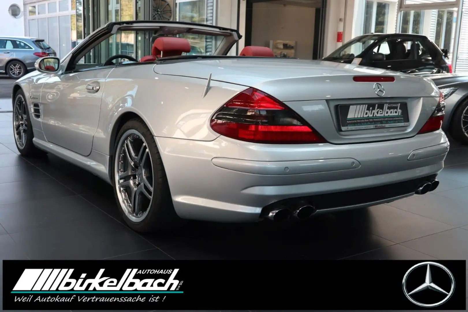 Mercedes-Benz SL 55 AMG Sitzklima Comand Burmester Carlsson Argintiu - 2