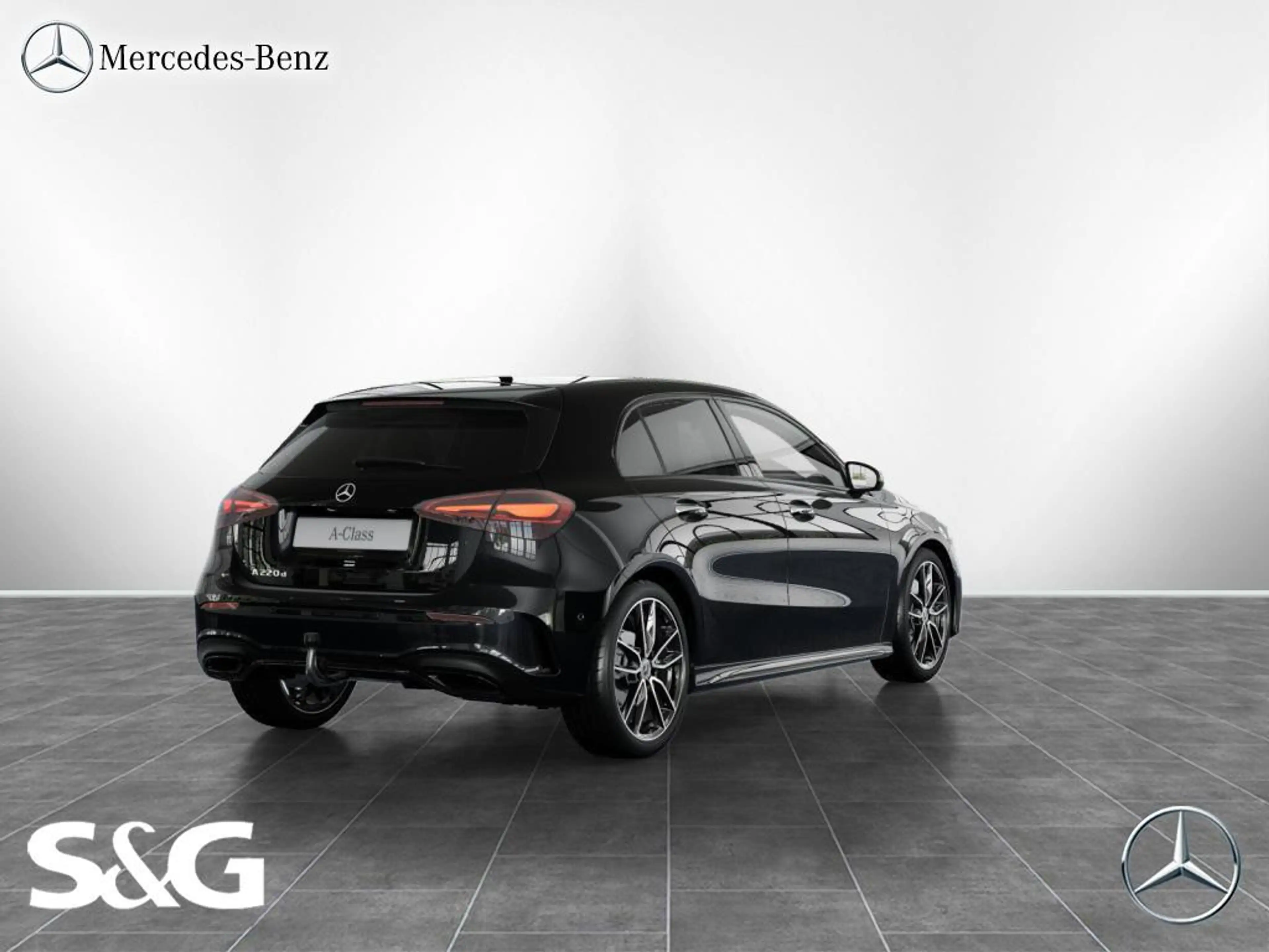 Mercedes-Benz A 220 d AMG MBUX+360°+M-LED+AHK+Night+Distro+19 — photo 3