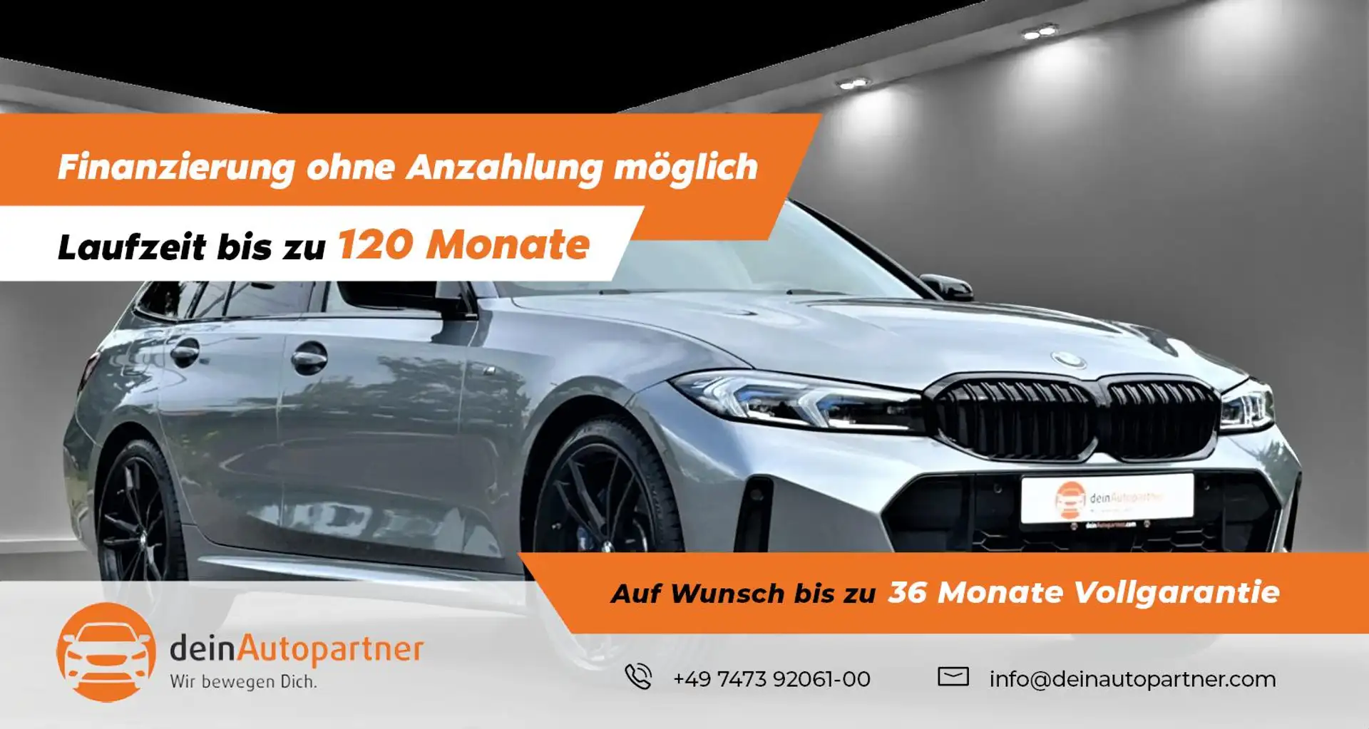 BMW 320 d xDrive M Sport /StandHZ/HuD/Pano/LCI/H&K Grau - 1