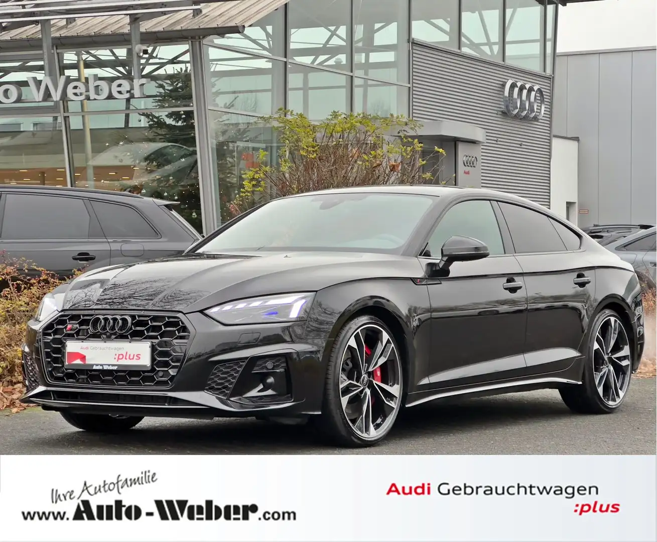 Audi S5 Sportback TDI qu comp. BLACK MASSAGE LASER 20 Schwarz - 1