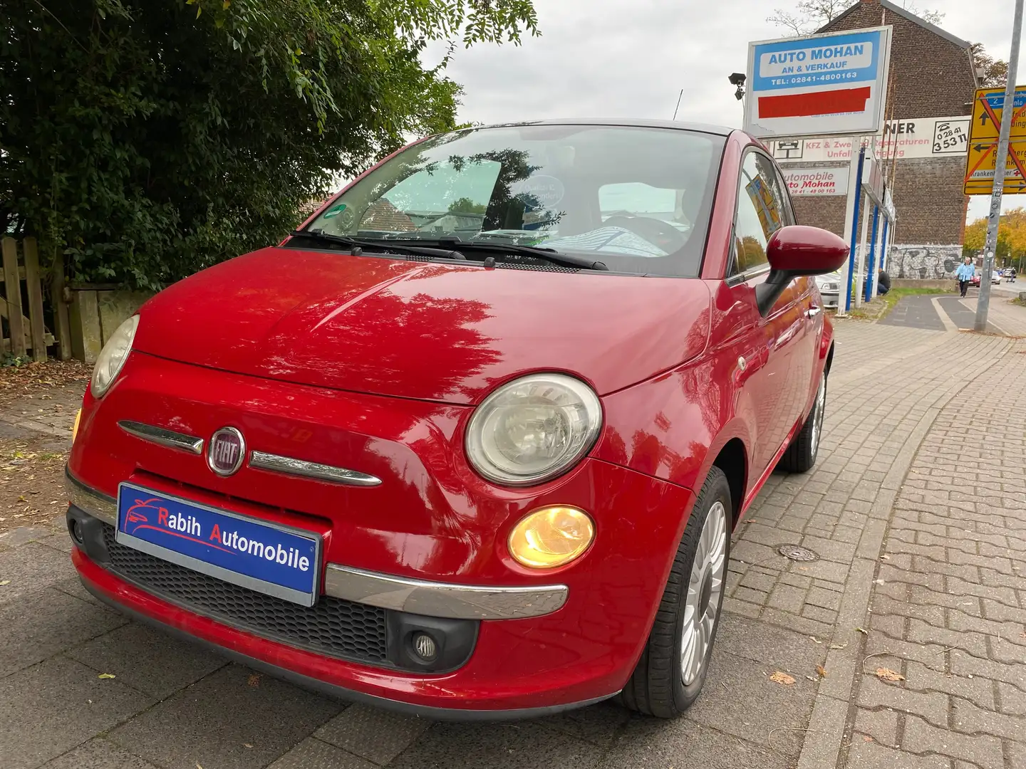 Fiat 500 500 1.2 Lounge, Klima , Scheckheftgepflegt. Rot - 1