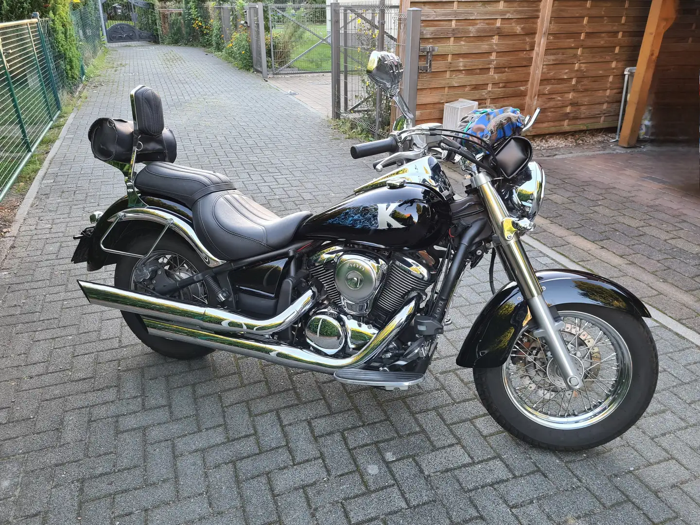 Kawasaki VN 900 Negru - 1