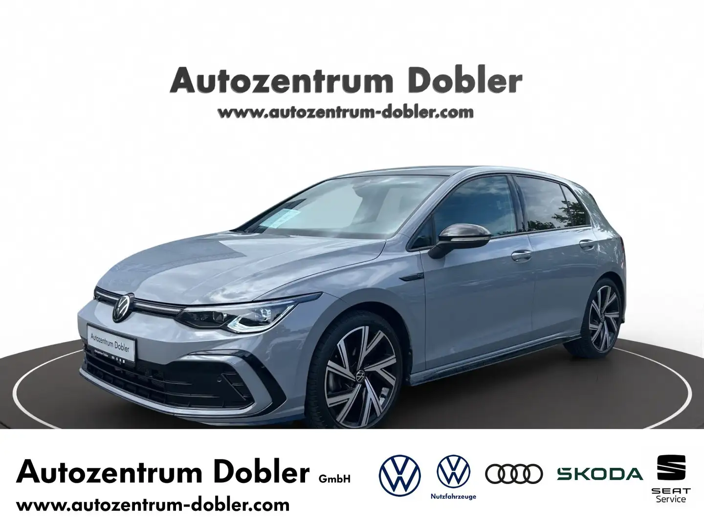 Volkswagen Golf VIII 2.0 TSI DSG R-Line LED Glasdach Navi ACC Grigio - 1