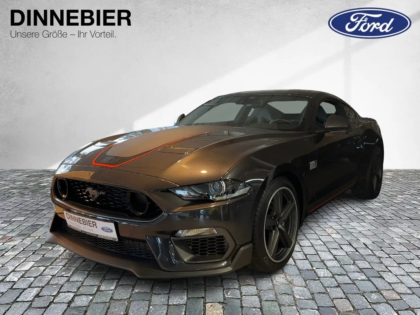 Ford Mustang MACH1 5.0 LED+Kamera+Navi+Recaro SpurH Grau - 2