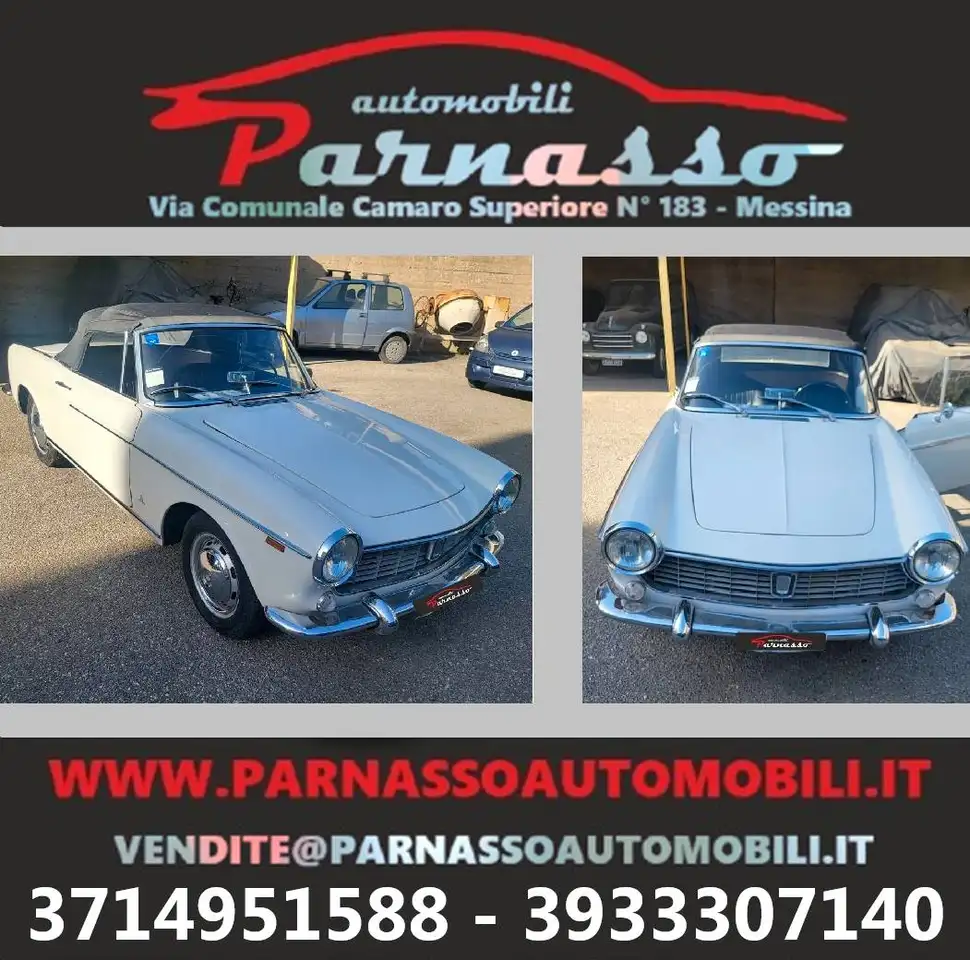 Fiat 124 Spider Pininfarina 1960