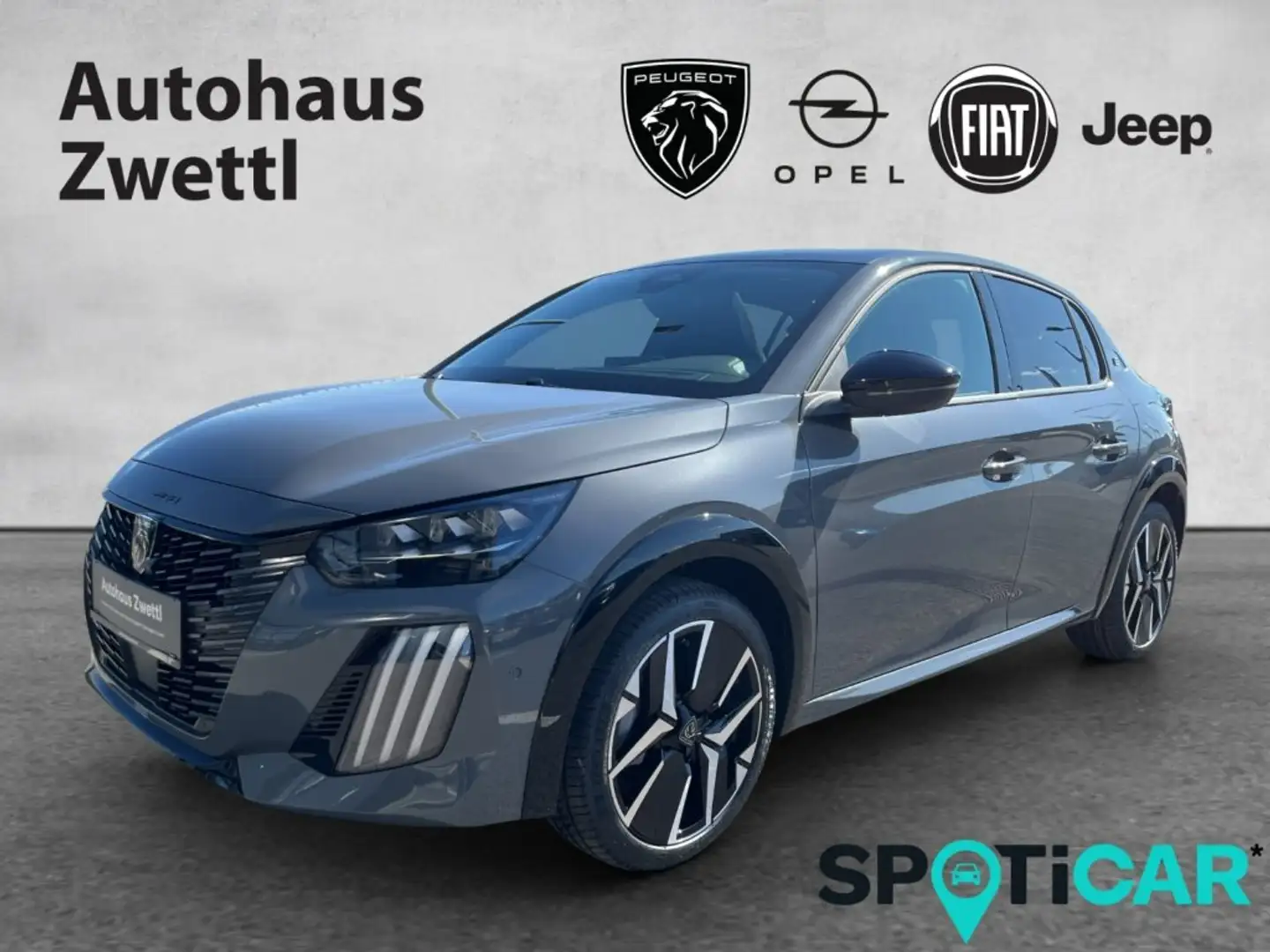 Peugeot 208 E-208 GT Elektro 156 54 kWh Grau - 1