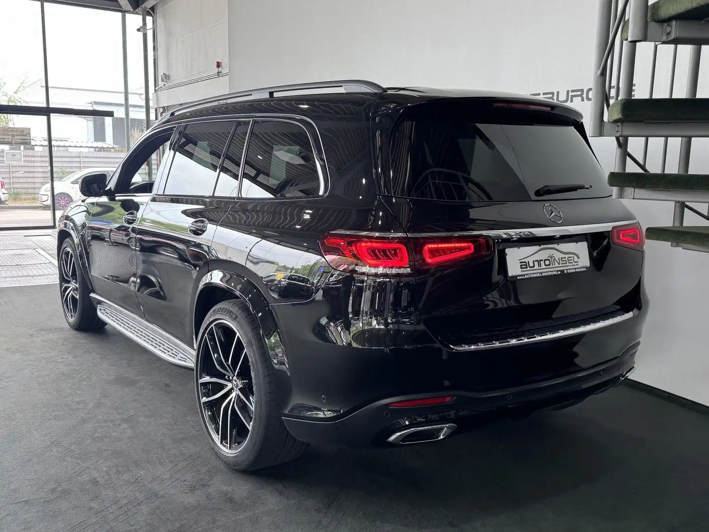 Mercedes-Benz GLS 400 d 4Matic AMG-Line Pano 360° ACC 7-Sitzer Negru - 2