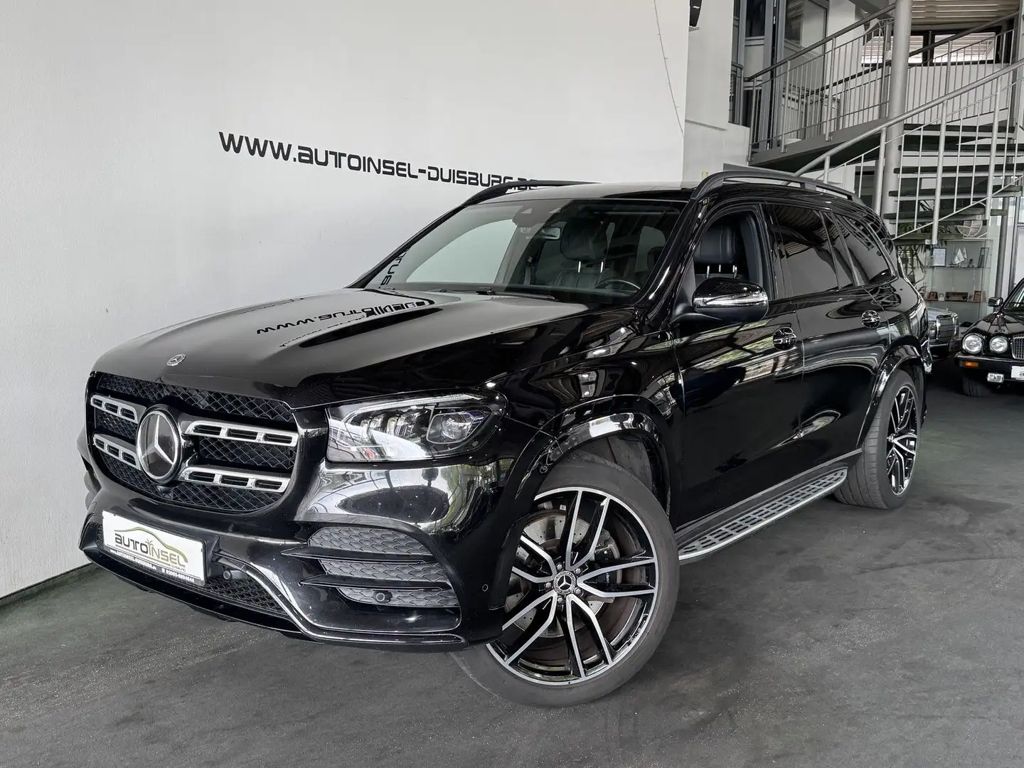 Mercedes-Benz GLS 400 d 4Matic AMG-Line Pano 360° ACC 7-Sitzer Negru - 1