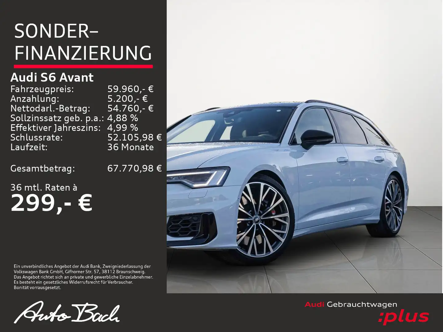 Audi S6 TDI tiptronic ACC AHK Pano Navi B&O HuD Wit - 2