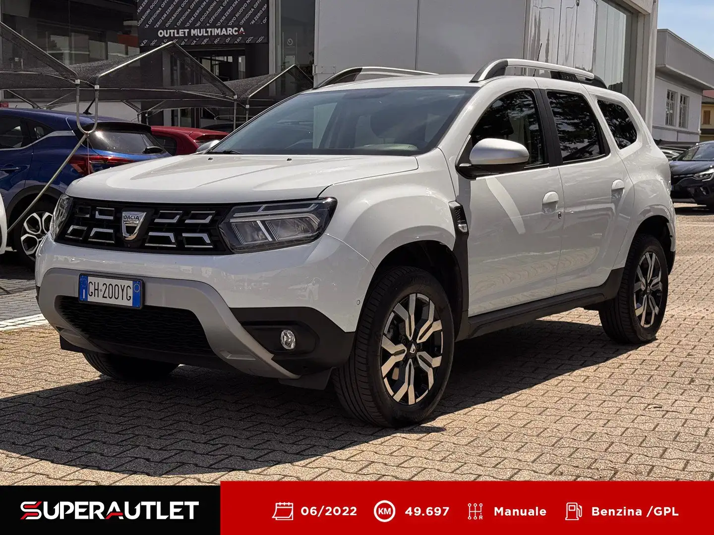 Dacia Duster 1.0 tce Prestige Gpl 4x2 100cv Blanc - 1