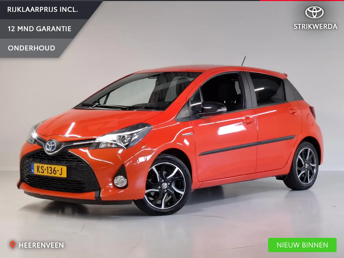 Toyota Yaris 1.5 Hybrid Orange Sport | Cruise control | Climate Orange - 1