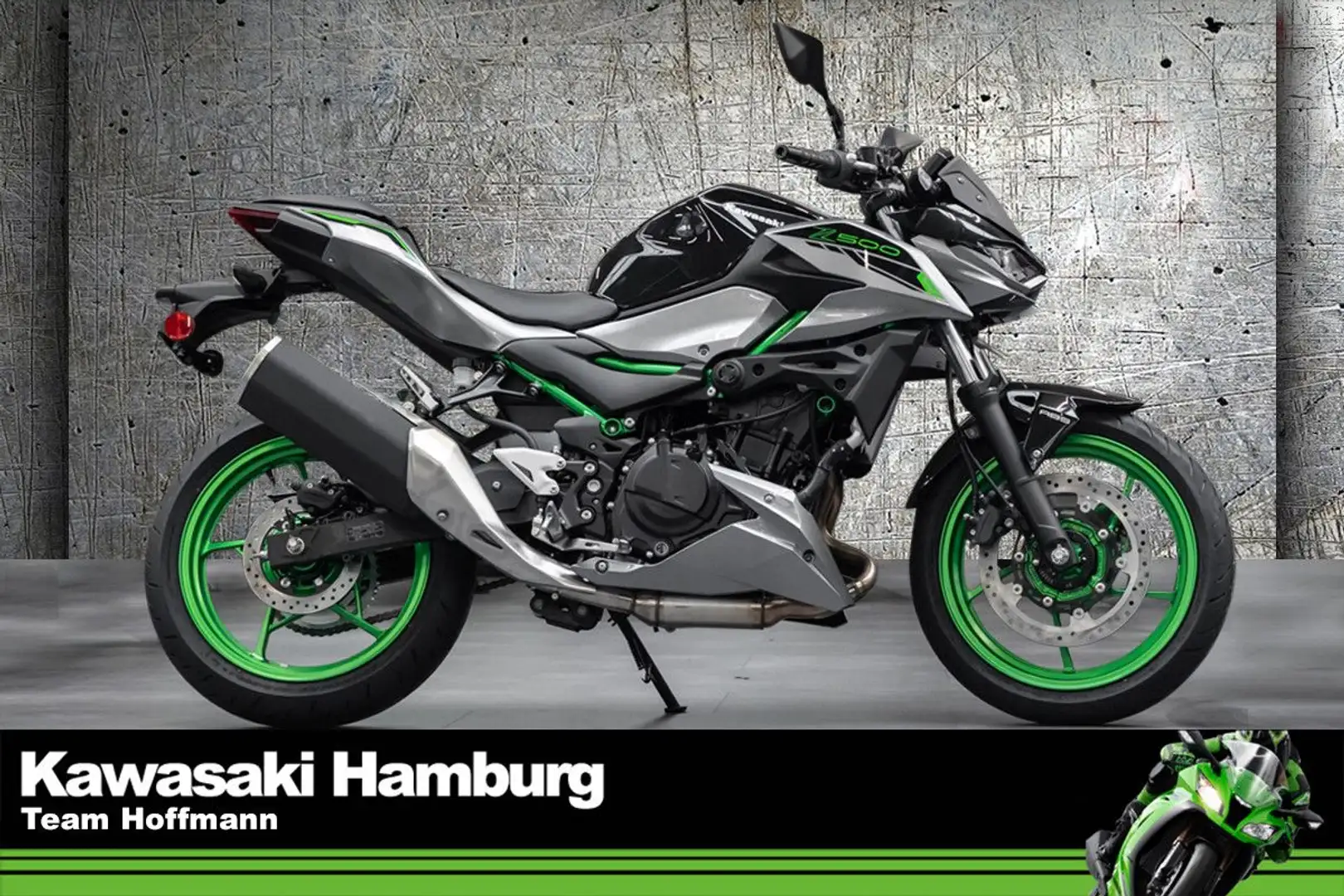 Kawasaki Z 500 SE ABS, 4 JAHRE WERKSGAR.,sofort lieferbar Negro - 1