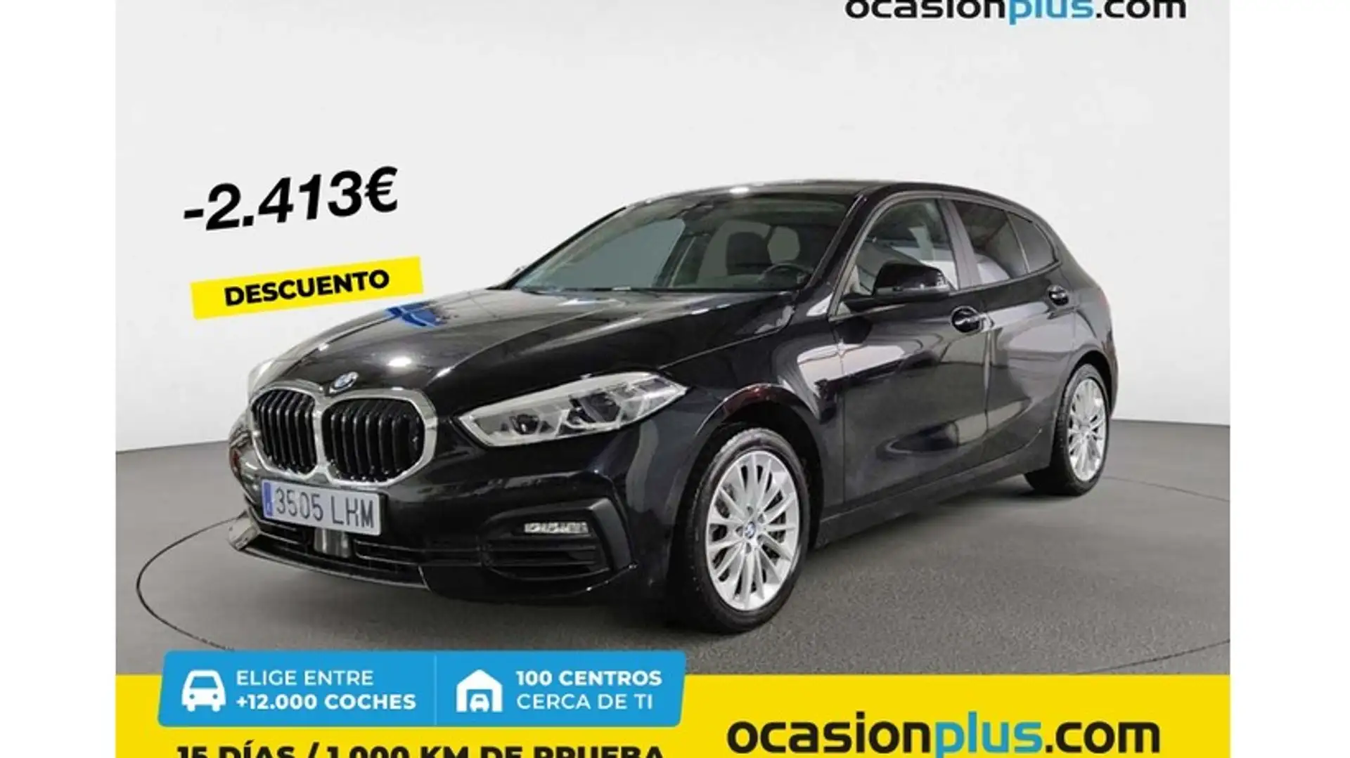 BMW 118 118i Negro - 1