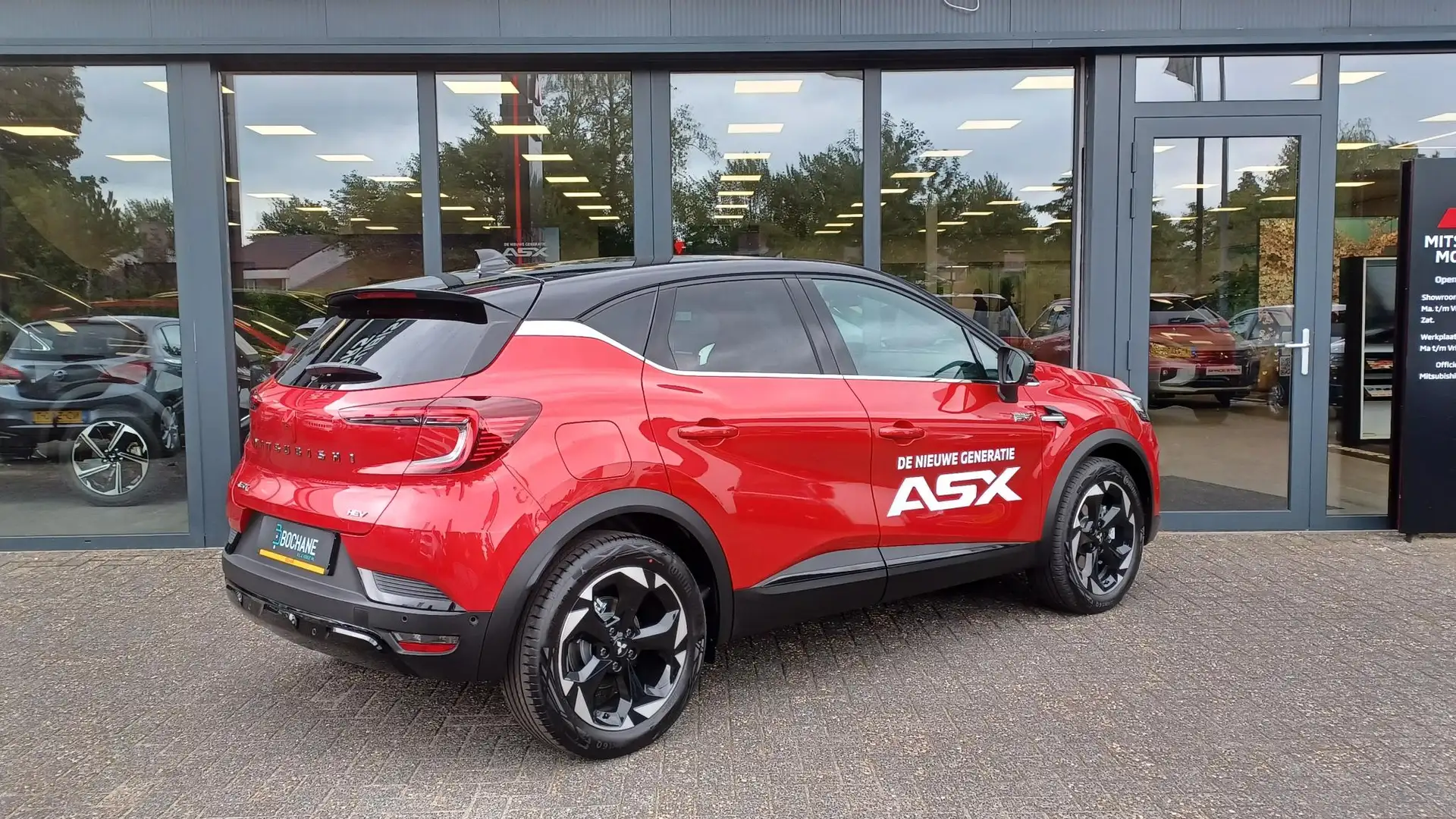 Mitsubishi ASX 1.6 HEV AT Instyle | Nieuw model | Schuifdak | Led Rood - 2
