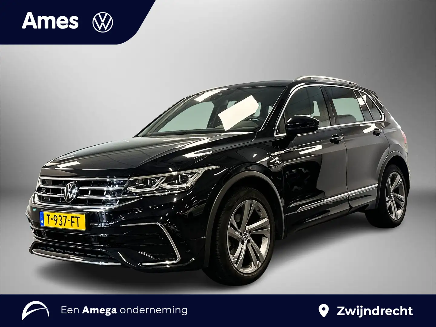 Volkswagen Tiguan 1.5 150pk TSI R-Line Business Trekhaak inklapbaar Noir - 1