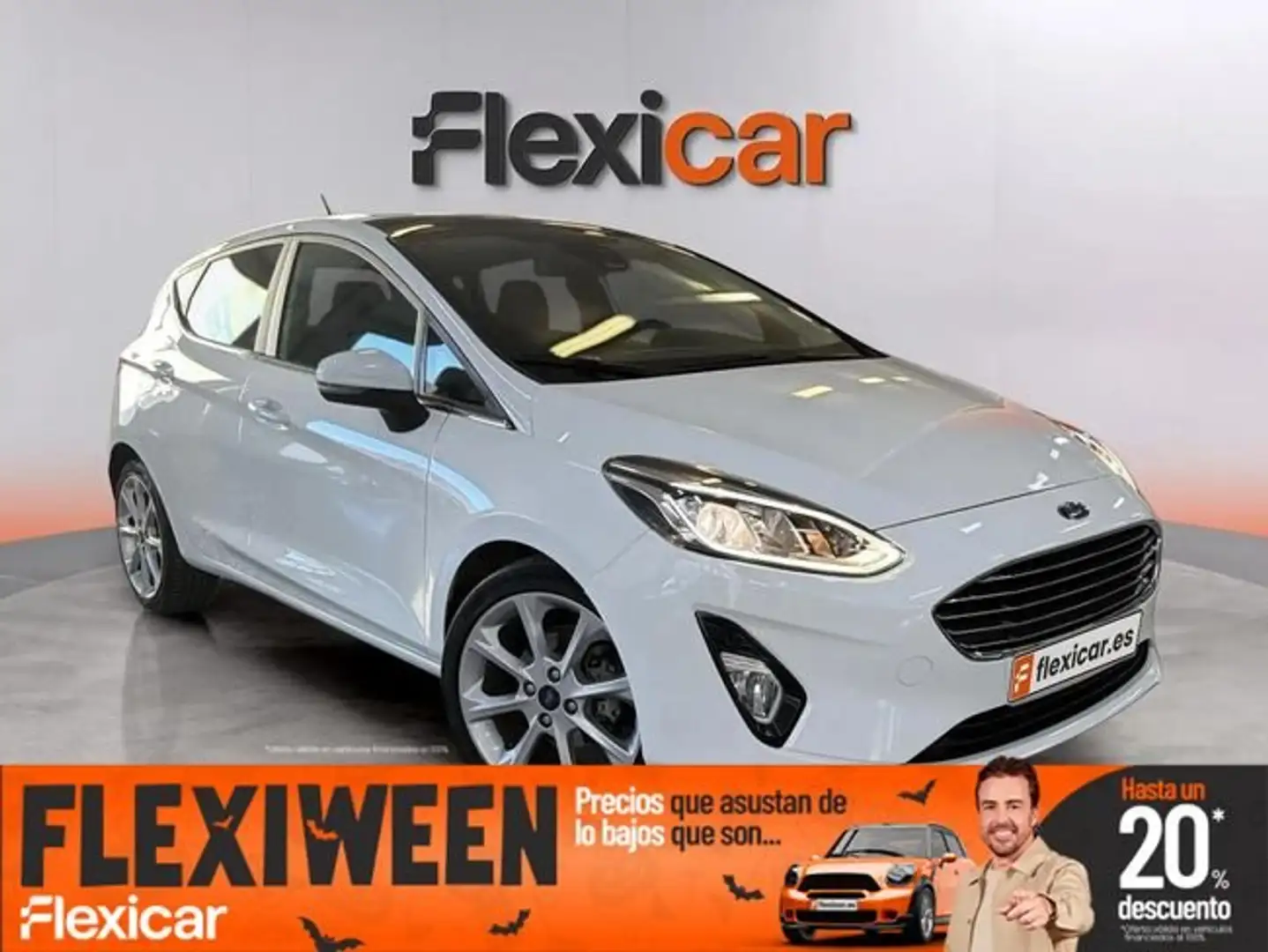 Ford Fiesta 1.0 EcoBoost Titanium Blanco - 1