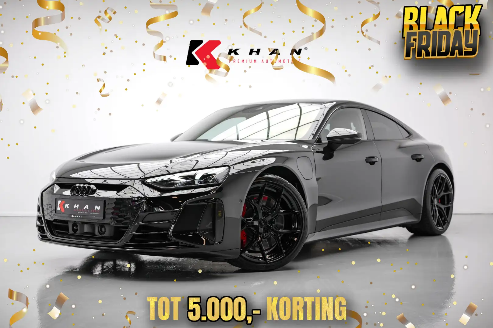Audi RS e-tron GT 93 kWh |Full Carbon|Luchtvering|Vossen|Nightvision Noir - 1