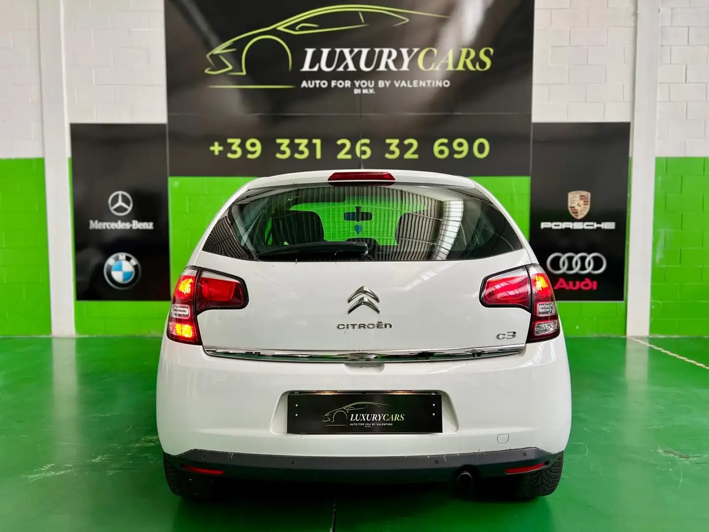 Citroen C3 1.2 VTi Exclusive 82cv 62kw euro5-B 1 prop X neop White - 2