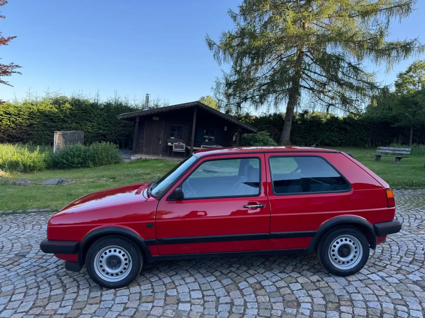 Volkswagen Golf 2 GTI 2.Hand, erst 99800 Km 2-trg! Rojo - 1