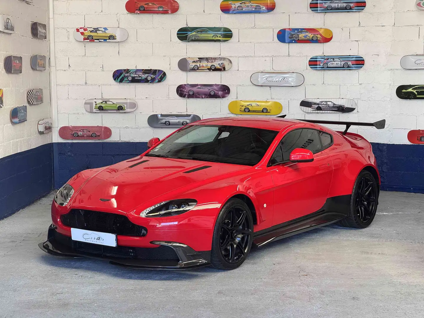Aston Martin Vantage GT8 280km perfect condition ! Rouge - 1