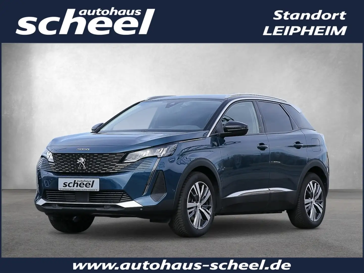 Peugeot 3008 Roadtrip 1.6 Hybrid 225 (Plug-In) FLA SpurH Blau - 1