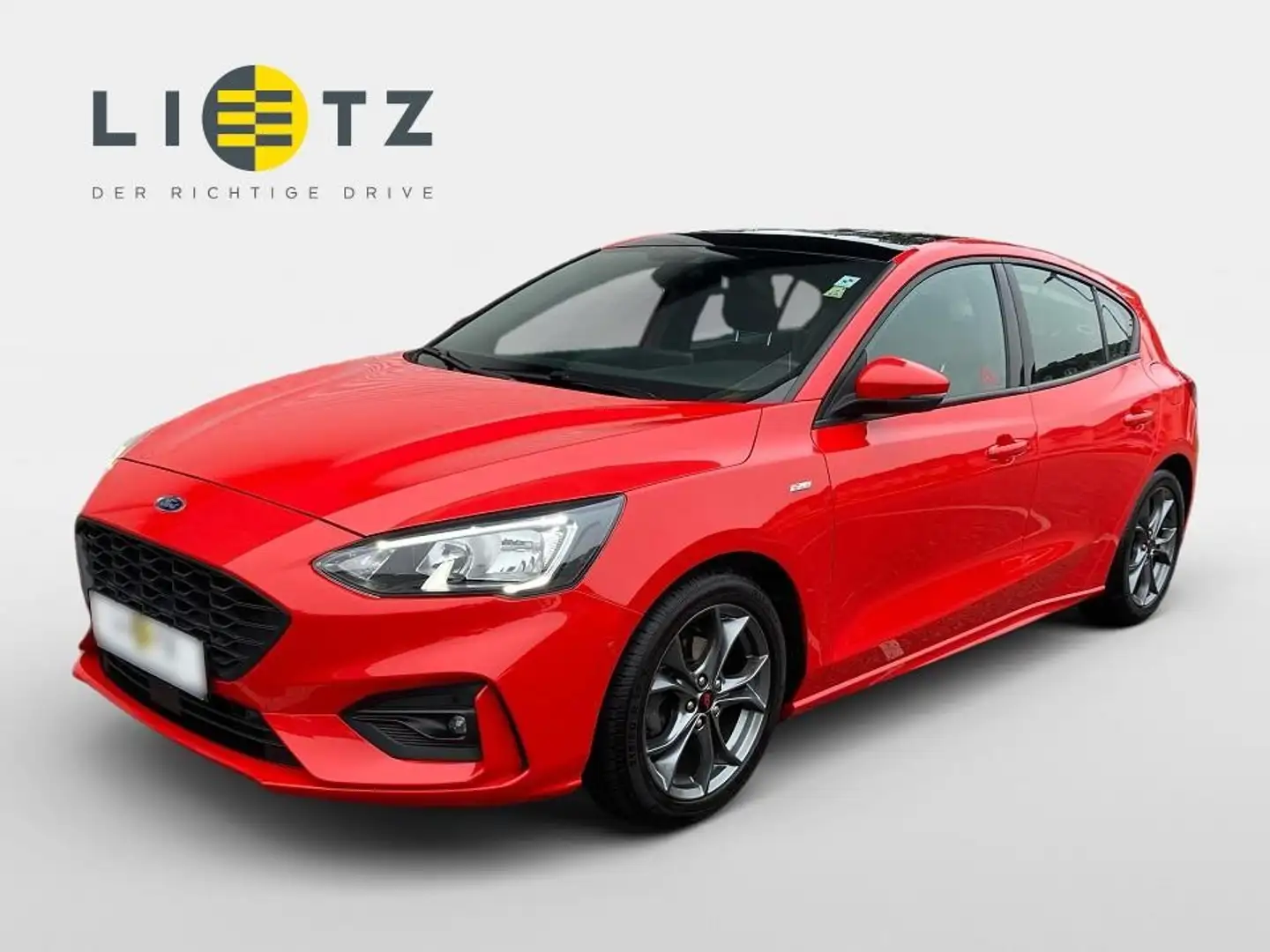 Ford Focus 1,0 EcoBoost ST-Line Rood - 1