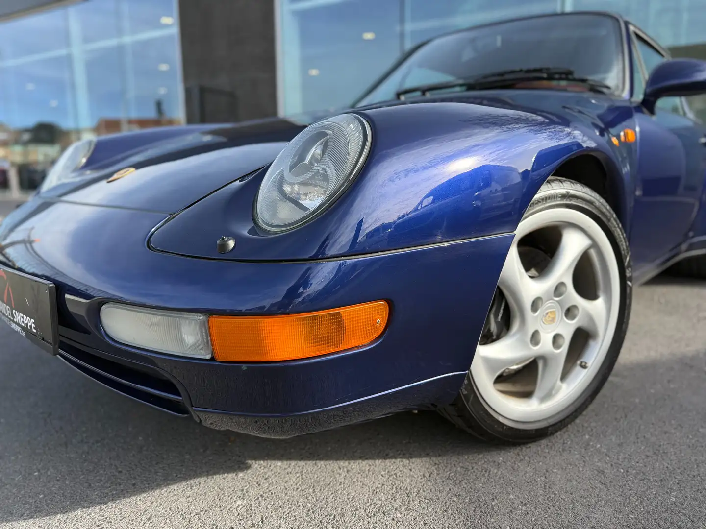 Porsche 993 911/993 Carrera 2 -Cabriolet-Oldtimer! Modrá - 2