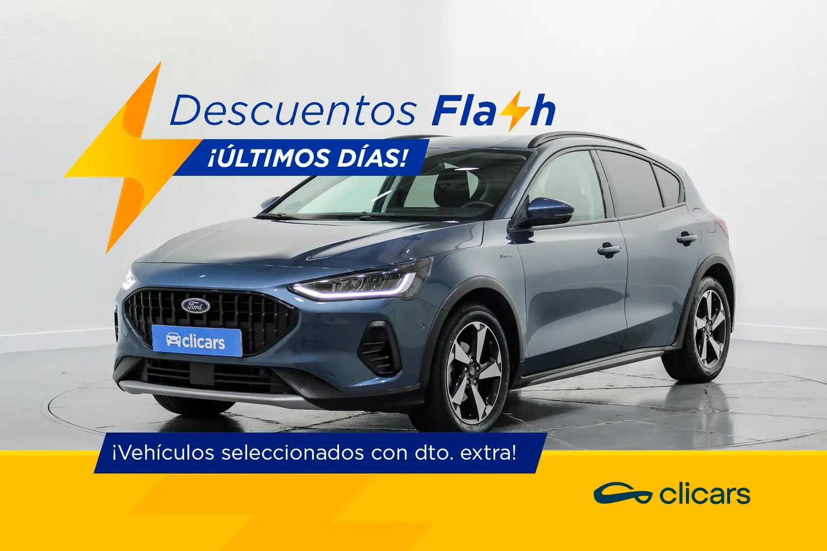 Ford Focus 1.0 Ecoboost MHEV Active 155 Azul - 1