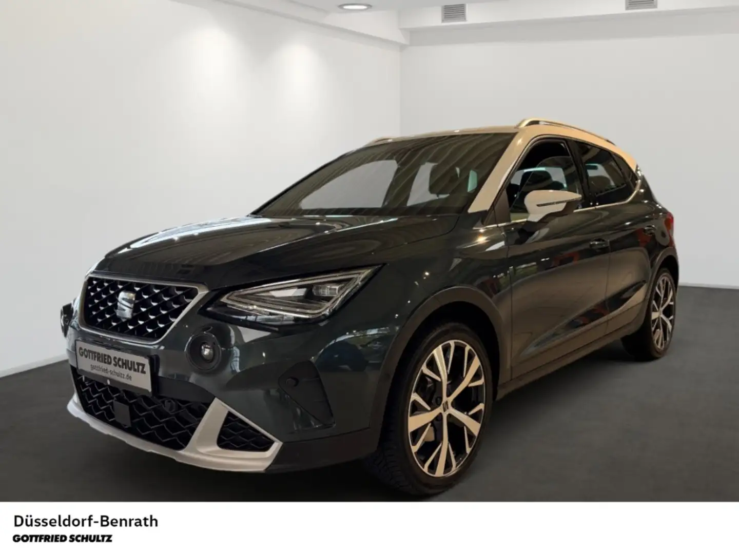 SEAT Arona Xperience 1.0 TSI DSG Voll-LED Navi Einparkhilfe F Grün - 1
