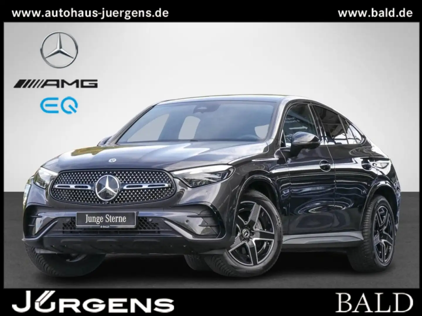 Mercedes-Benz GLC 200 4MATIC Coupé +AMG+MBUX+Pano+Navi+AHK+360 Grau - 1
