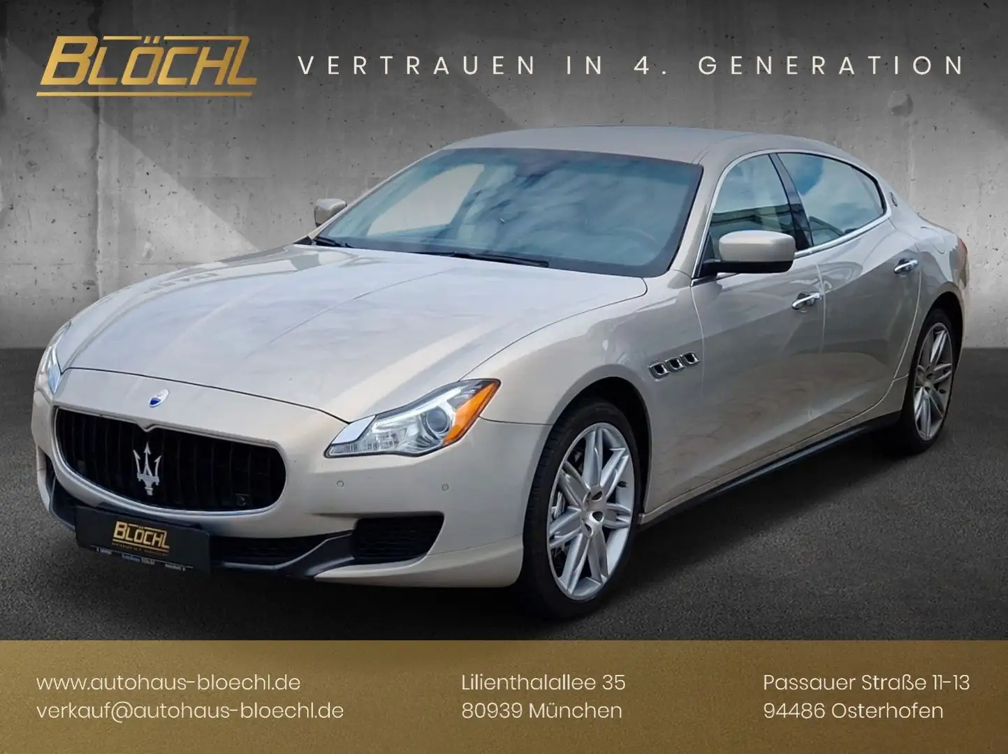 Maserati Quattroporte GTS V8*Reifen neu*Service neu - 1