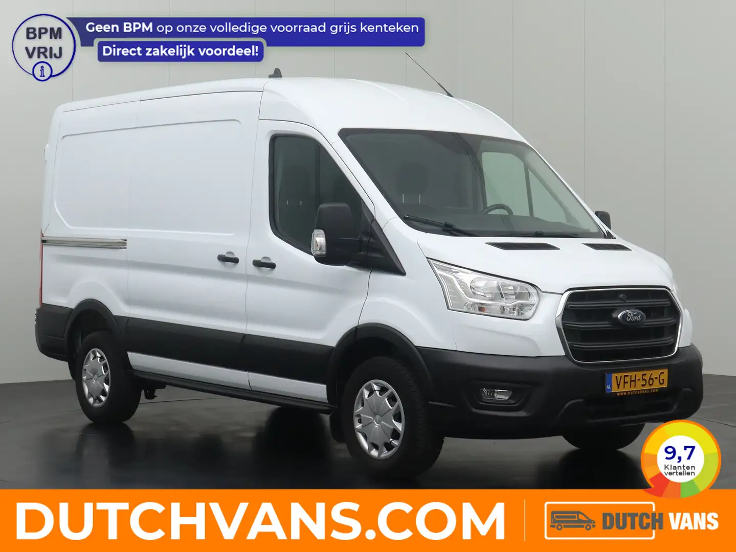 Ford Transit 2.0TDCI 130PK L2H2 | Navigatie | Camera | Trekhaak Wit - 1