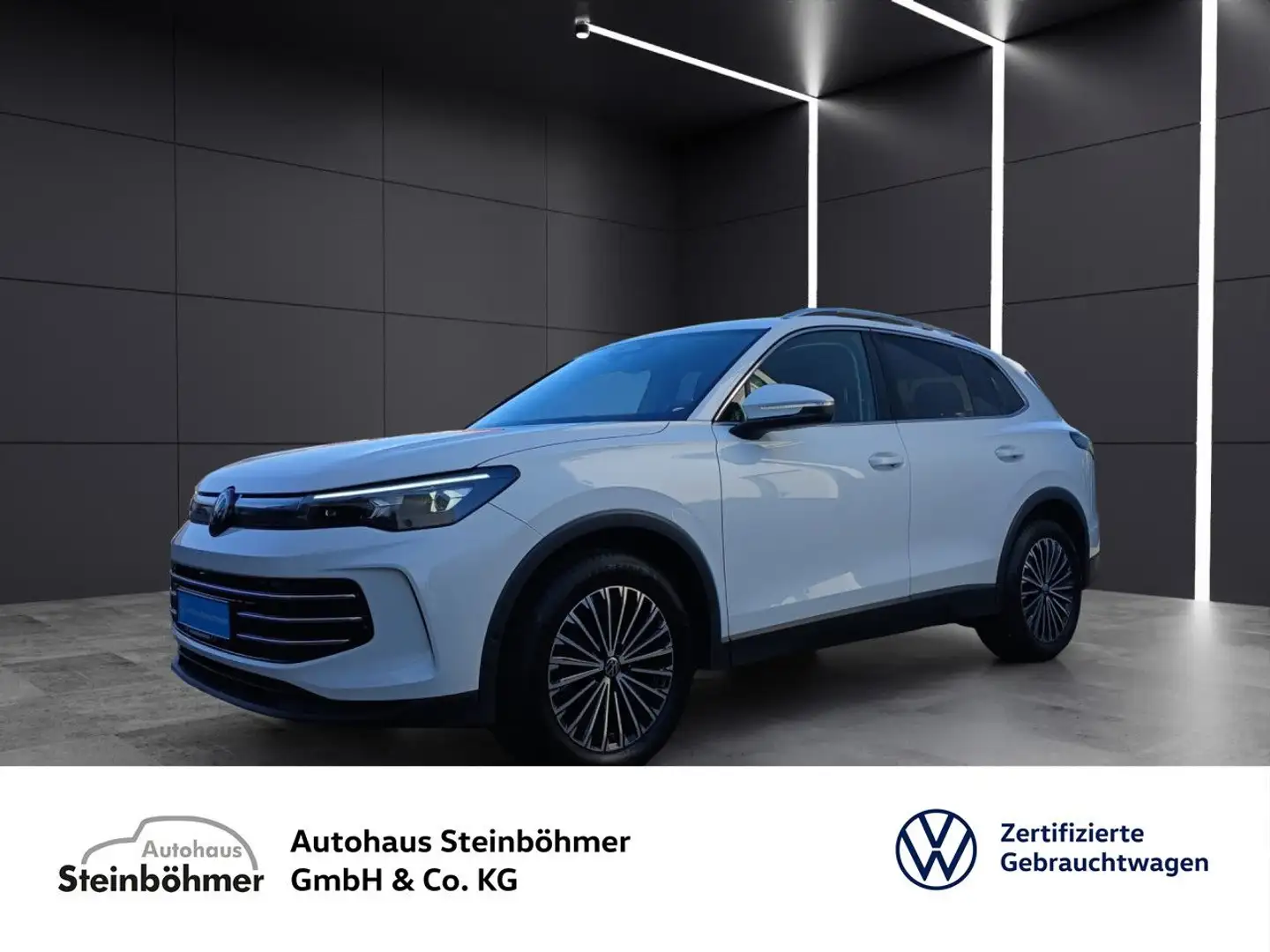 Volkswagen Tiguan Elegance 1.5eTSI DSG Navi LED AHK Kamera Weiß - 1